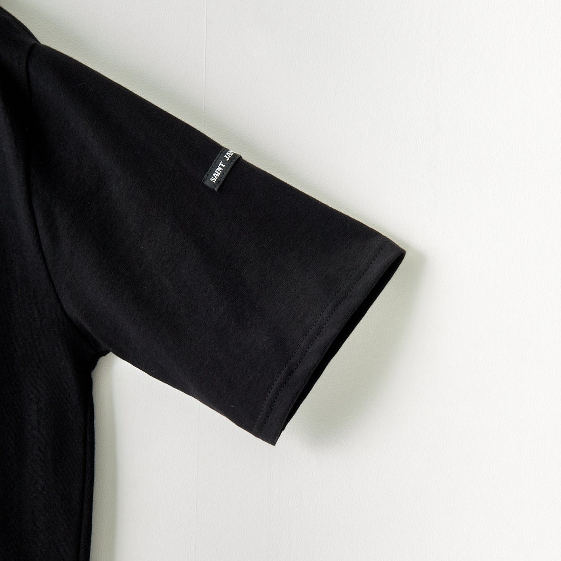 ST.JAMES [セントジェームス] ピリアックソリッドTシャツ [PIRIAC-SD] NOIR