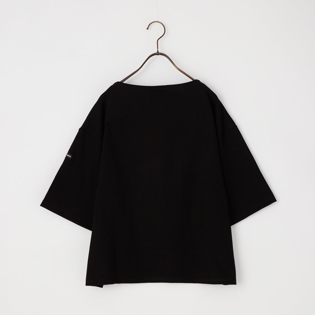 ST.JAMES [セントジェームス] 厚手ルーズドロップTシャツ [20JC-TEE-LOOSE] NOIR