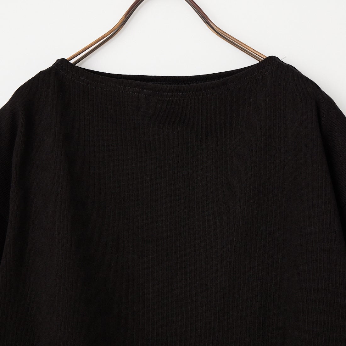 ST.JAMES [セントジェームス] 厚手ルーズドロップTシャツ [20JC-TEE-LOOSE] NOIR