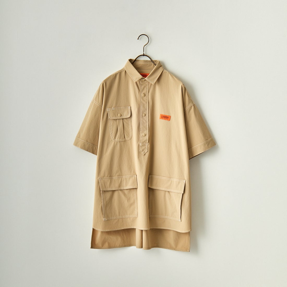 UNIVERSAL OVERALL [ユニバーサルオーバーオール] 別注 MAKINO ガーデナーシャツジャケット [U2312806IN-JF] BEIGE