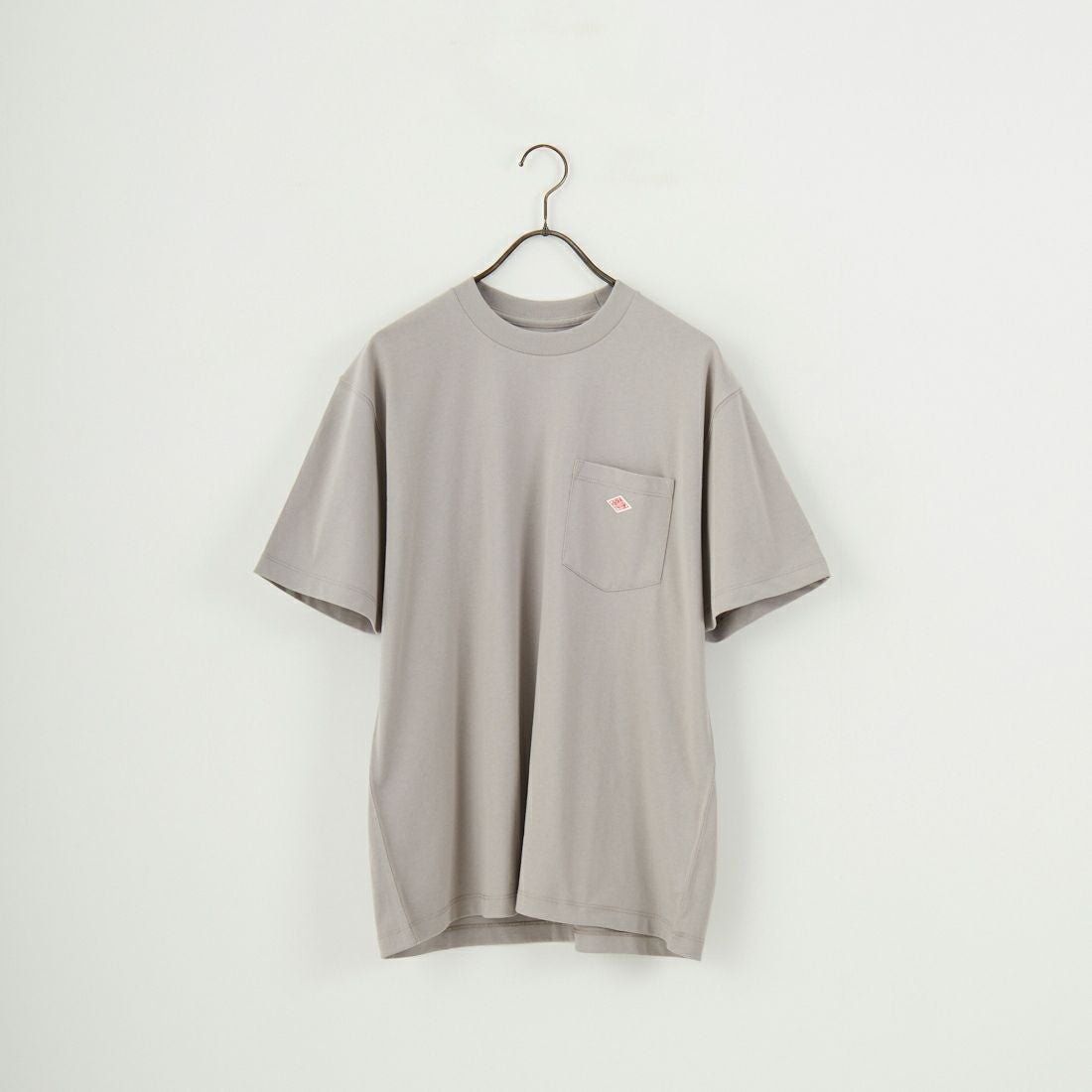 DANTON [ダントン] ソリッド ポケットTシャツ [DT-C0198TCB] LT.GREY