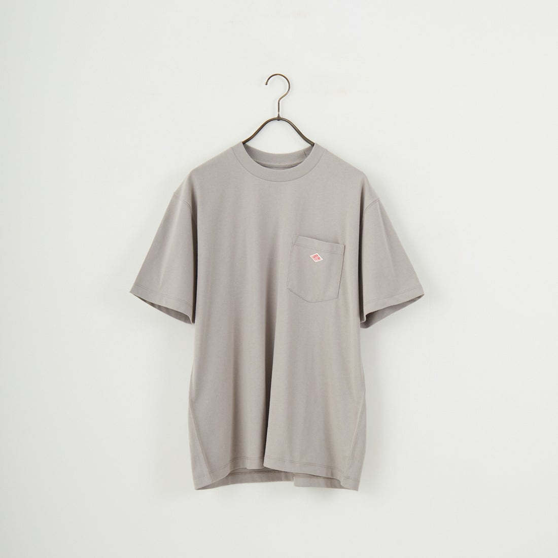 DANTON [ダントン] ソリッド ポケットTシャツ [DT-C0198TCB] LT.GREY