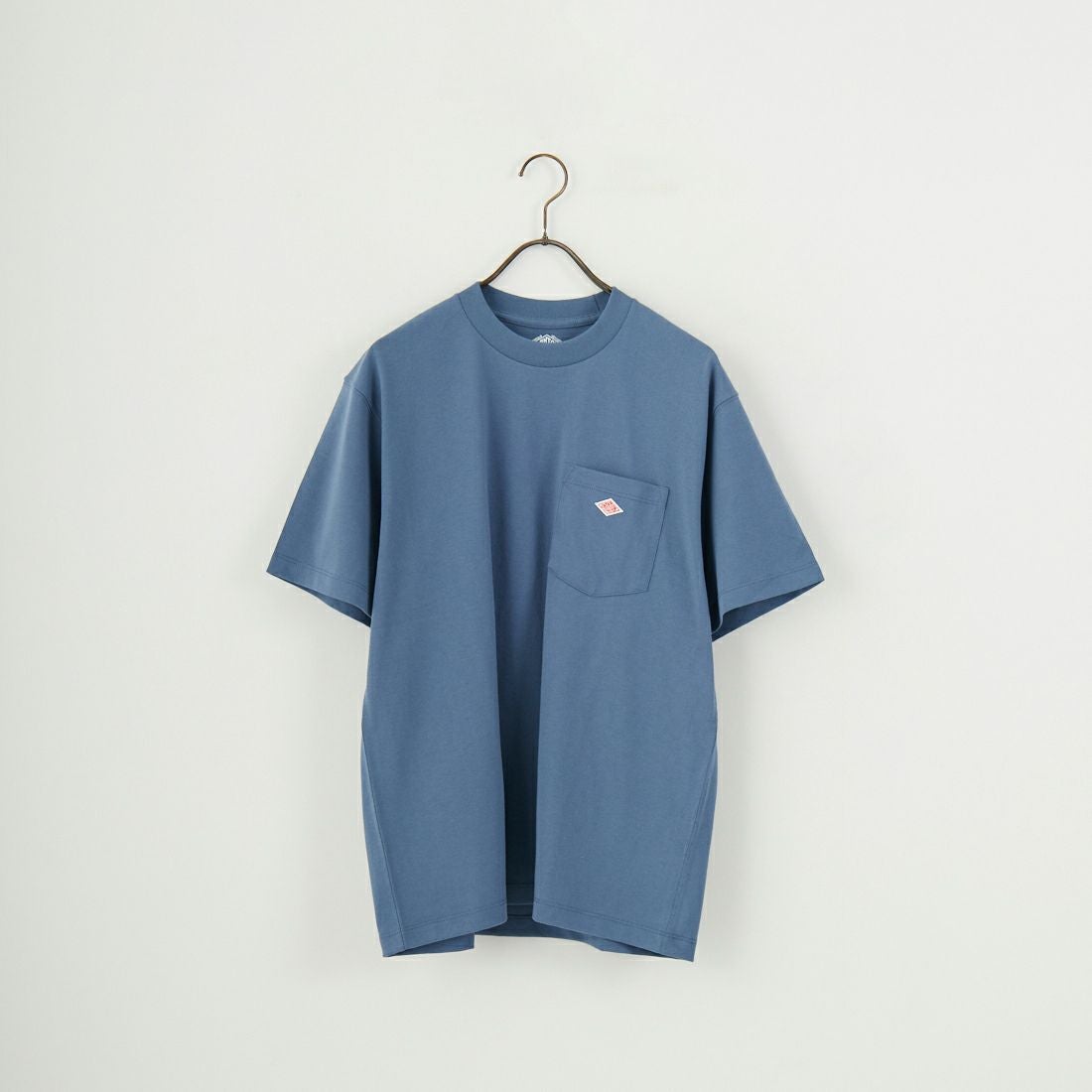DANTON [ダントン] ソリッド ポケットTシャツ [DT-C0198TCB] DK.SAX