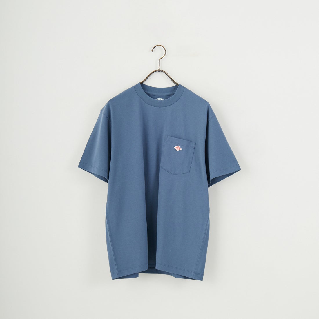 DANTON [ダントン] ソリッド ポケットTシャツ [DT-C0198TCB] DK.SAX