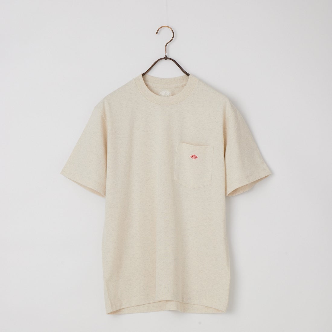 DANTON [ダントン] ソリッド ポケットTシャツ [DT-C0198TCB] HEATHER IV