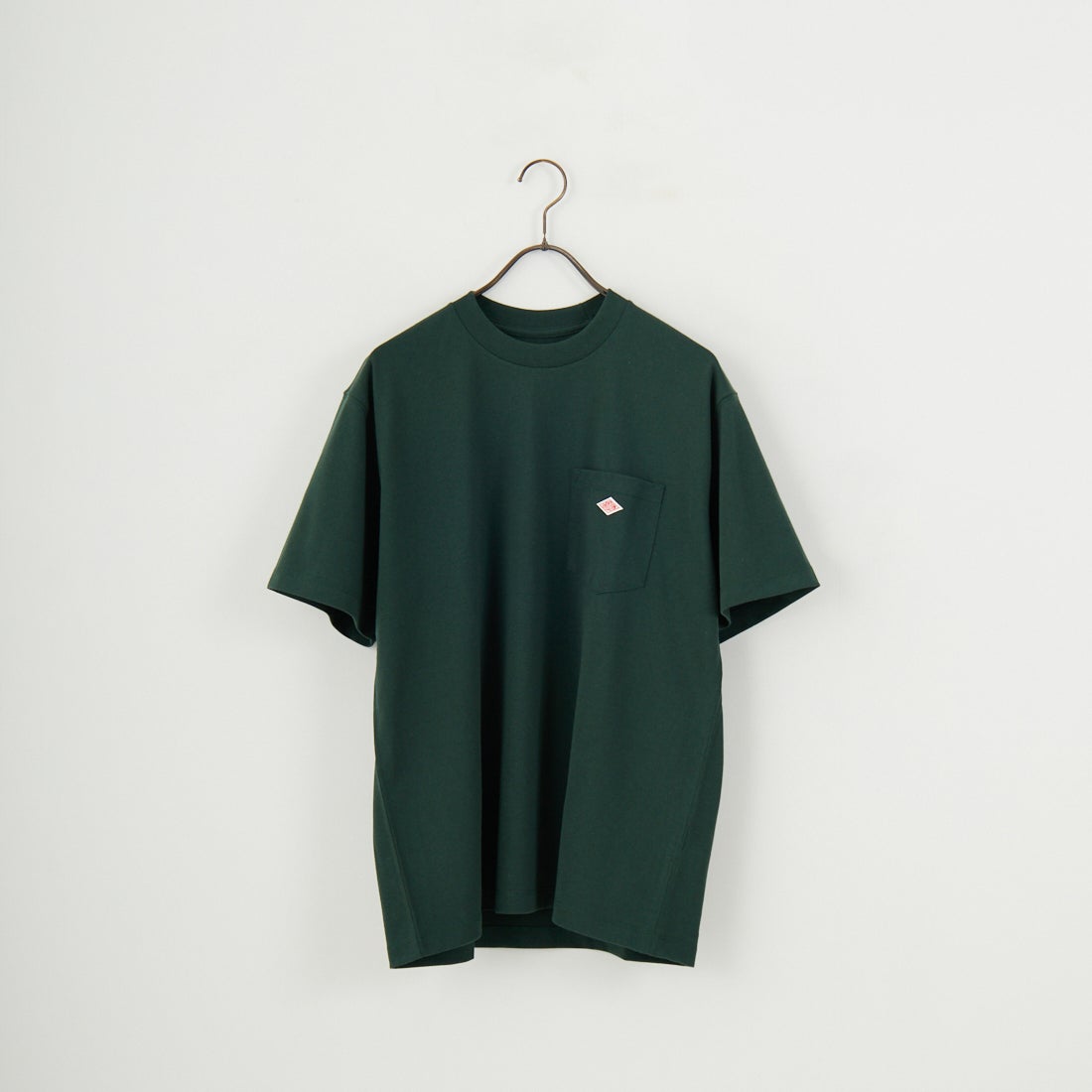 DANTON [ダントン] ソリッド ポケットTシャツ [DT-C0198TCB] FOREST