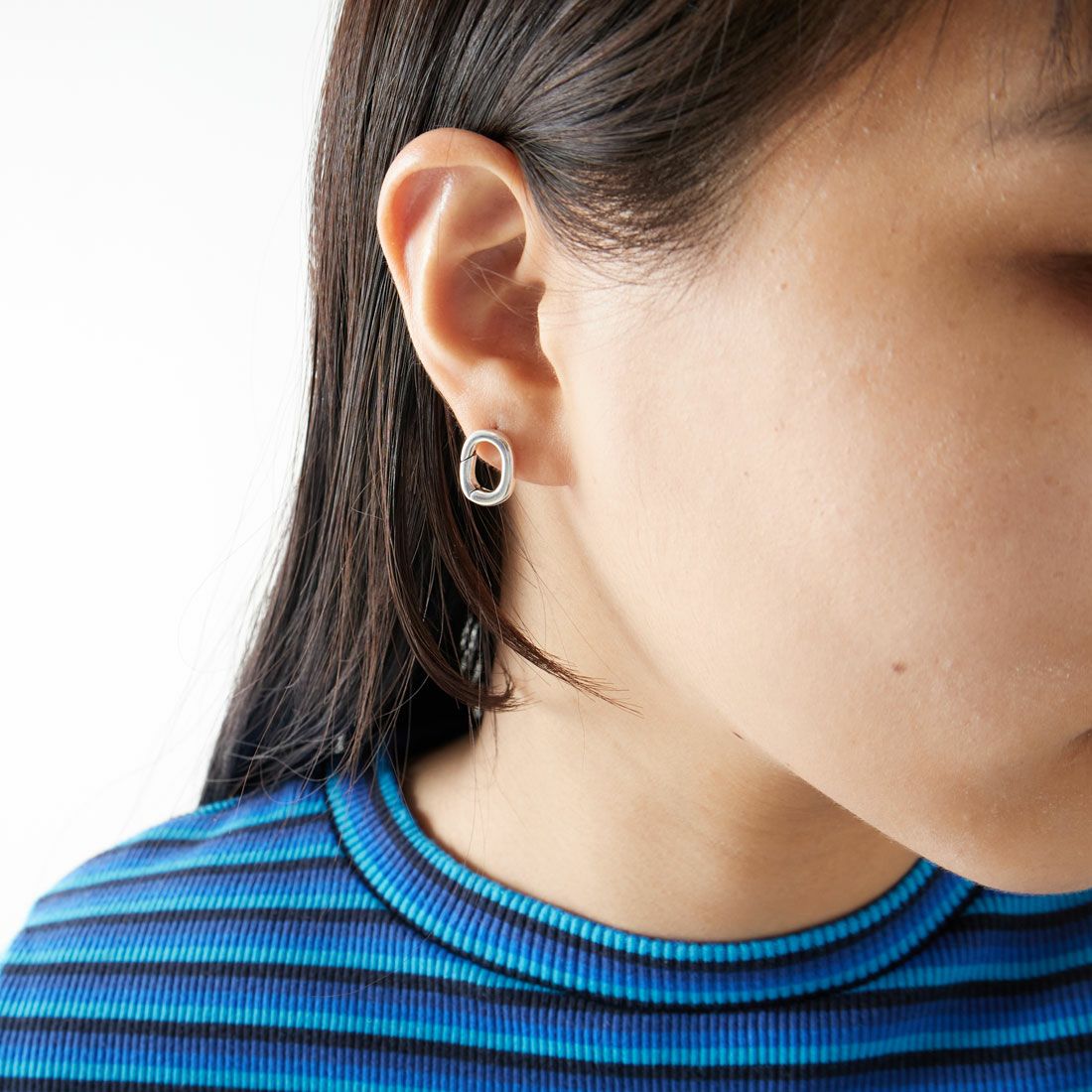 PHILIPPE AUDIBERT [フィリップ オーディベール] FILINE PM シルバーピアス [BO6023] SILVER