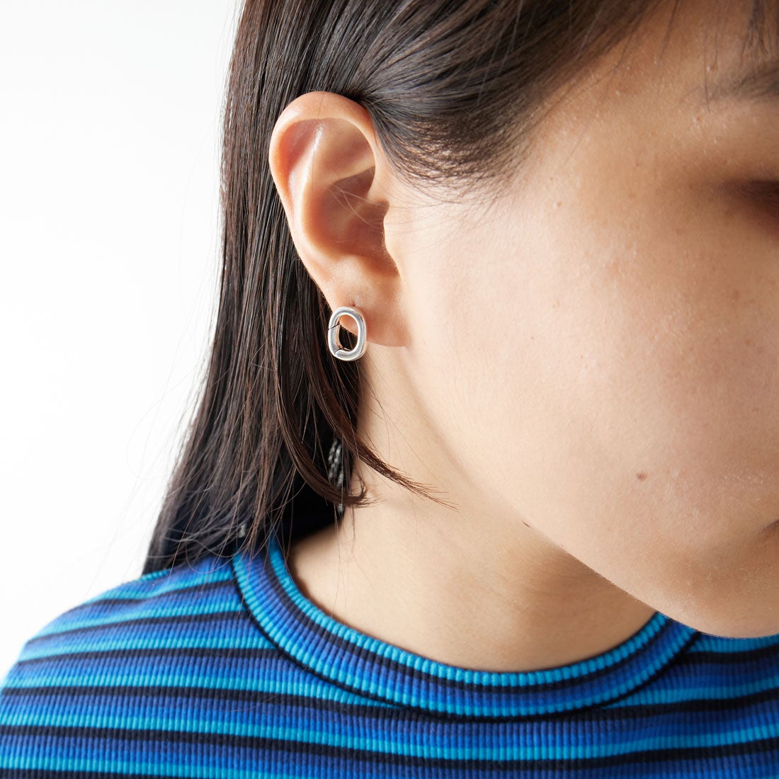 PHILIPPE AUDIBERT [フィリップ オーディベール] FILINE PM シルバーピアス [BO6023] SILVER