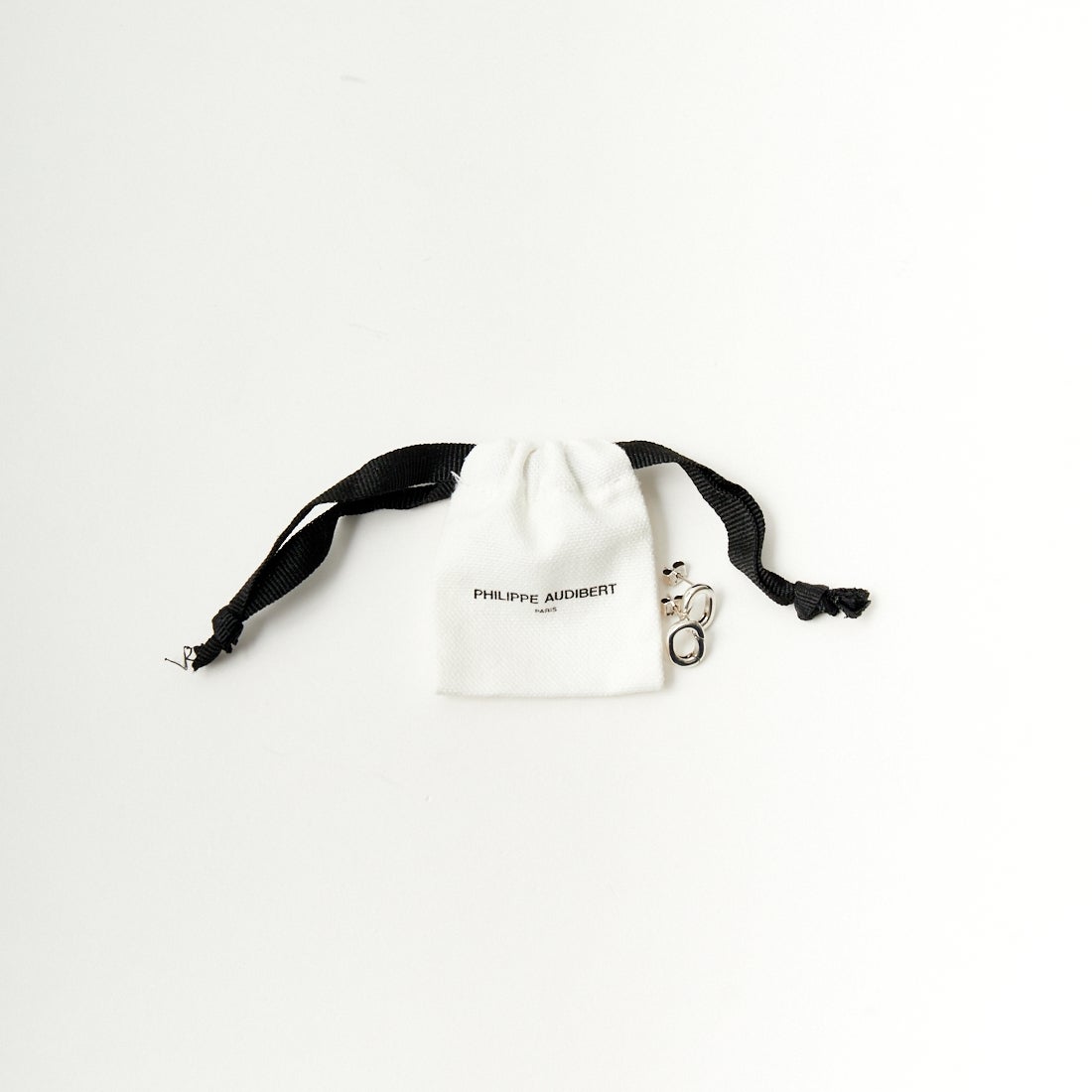 PHILIPPE AUDIBERT [フィリップ オーディベール] FILINE PM シルバーピアス [BO6023] SILVER