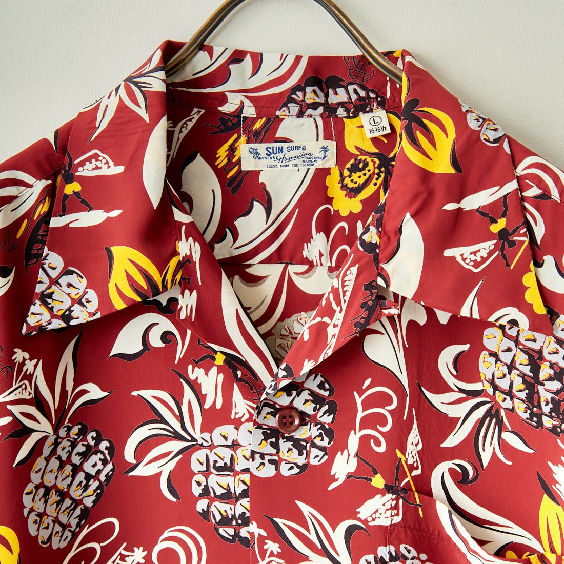 SUN SURF [サンサーフ] レーヨンハワイアンシャツ [SS39022] 138 BROWN