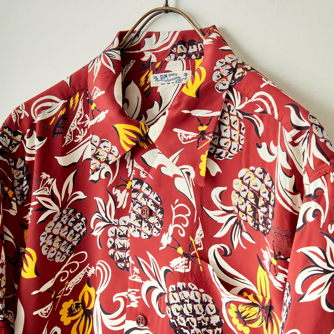 SUN SURF [サンサーフ] レーヨンハワイアンシャツ [SS39022] 138 BROWN