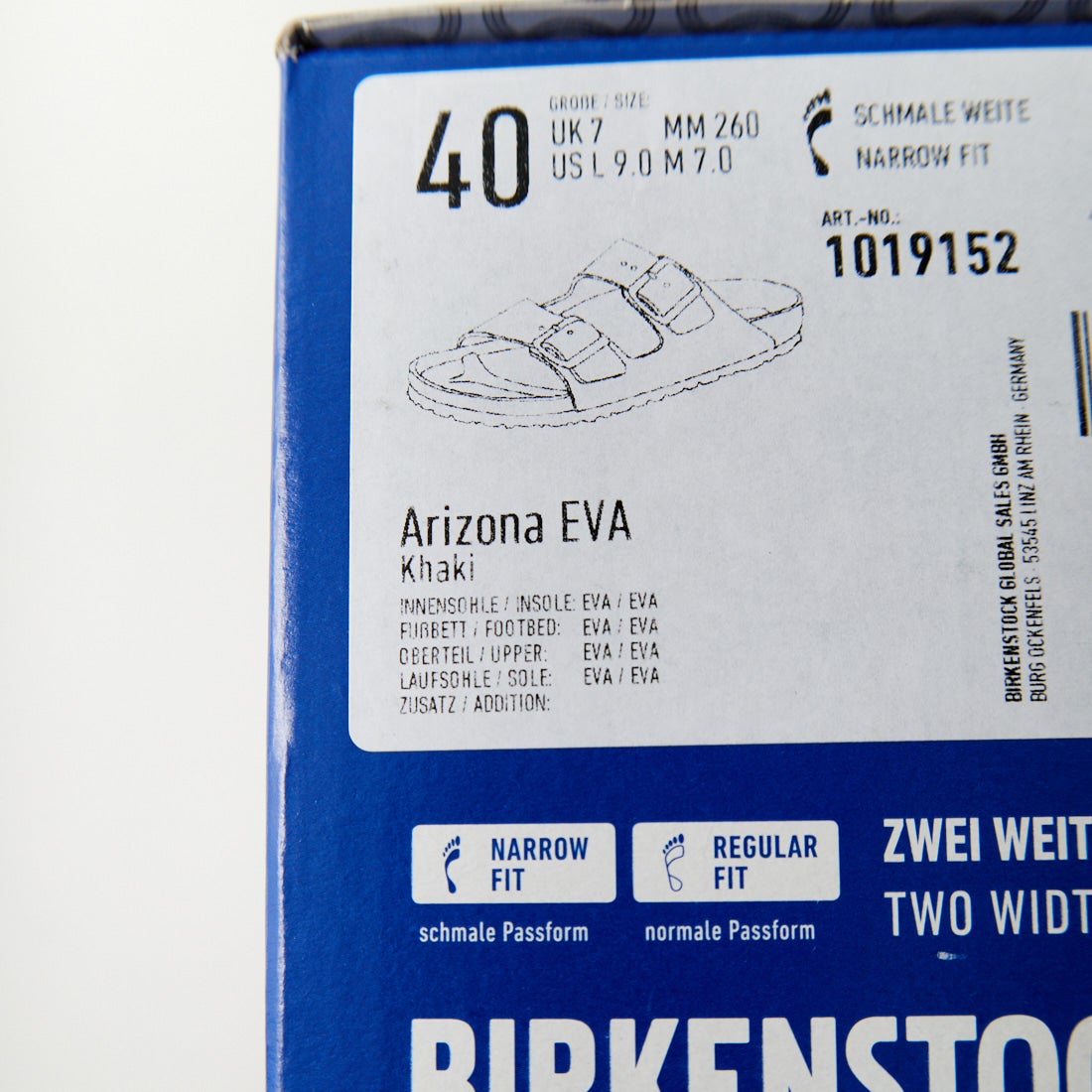 BIRKENSTOCK [ビルケンシュトック] Arizona アリゾナ EVA [ARIZONA-EVA] 1019152