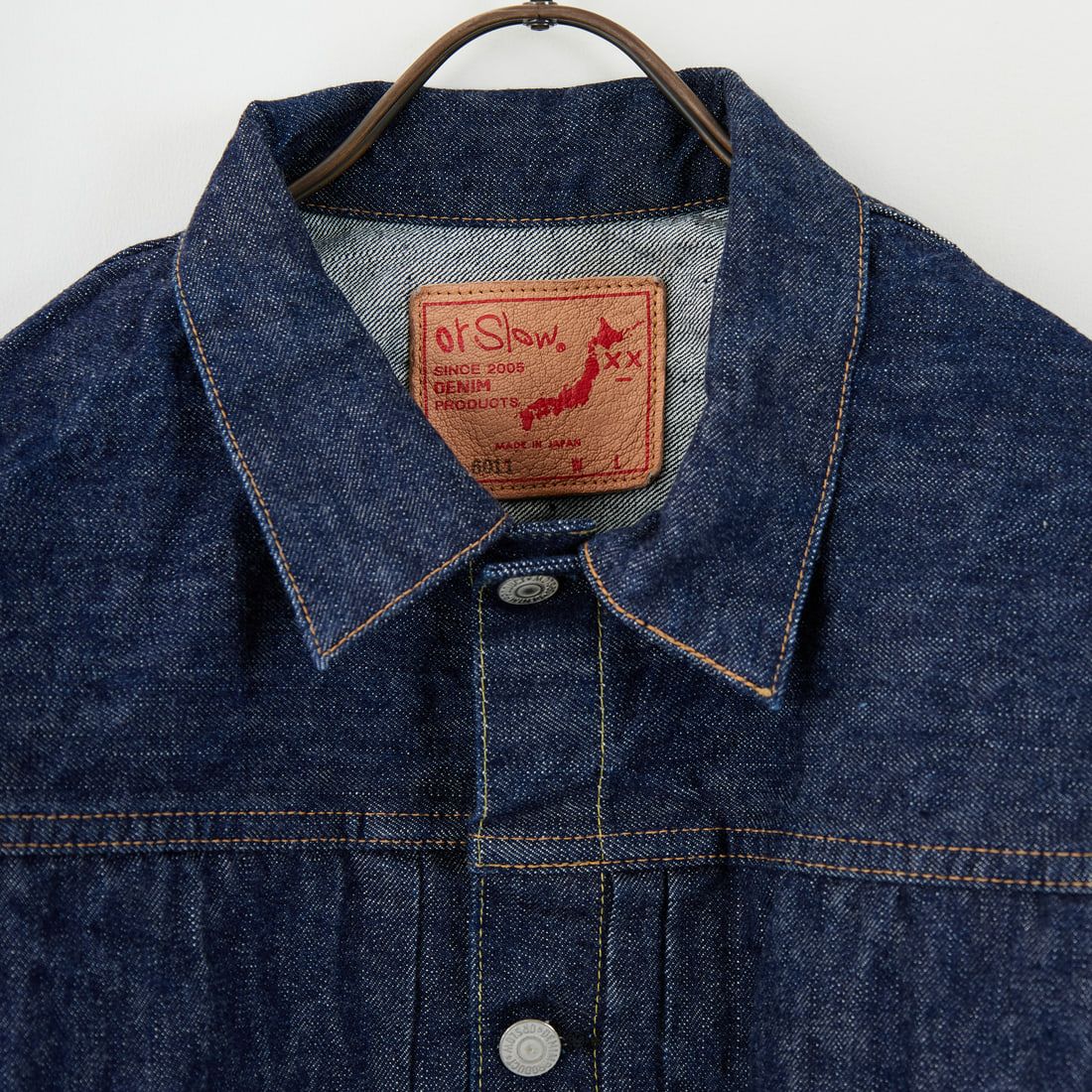 orSlow [オアスロウ] TYPE1 ヴィンテージウォッシュデニムジャケット [03-6011] 81 ONEWASH