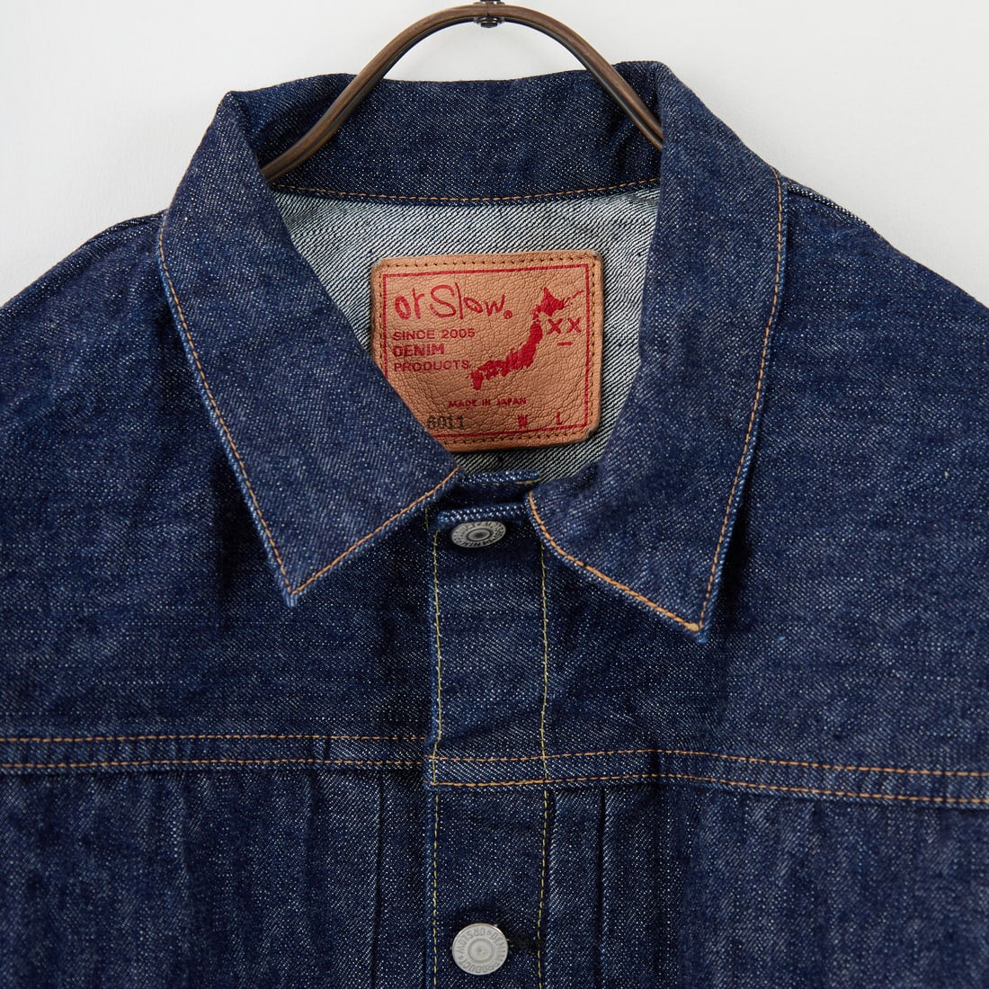 orSlow [オアスロウ] TYPE1 ヴィンテージウォッシュデニムジャケット [03-6011] 81 ONEWASH