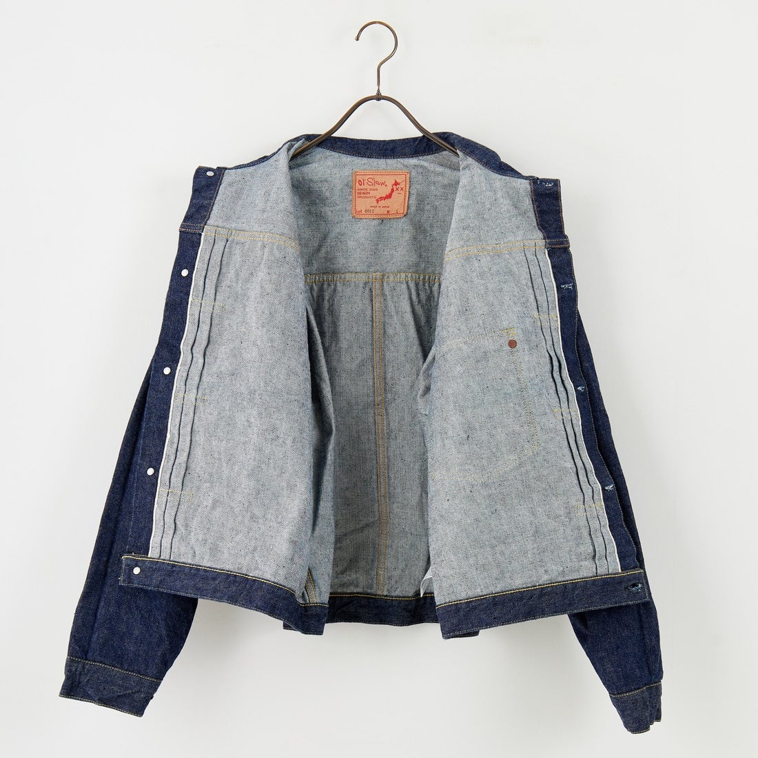 orSlow [オアスロウ] TYPE1 ヴィンテージウォッシュデニムジャケット [03-6011] 81 ONEWASH