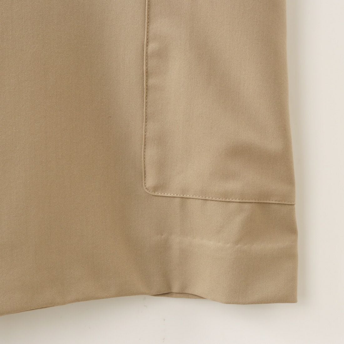 ALLUMER [アリュメール] コットンレーヨンミドルレングスジレ [8254615] 505 BEIGE