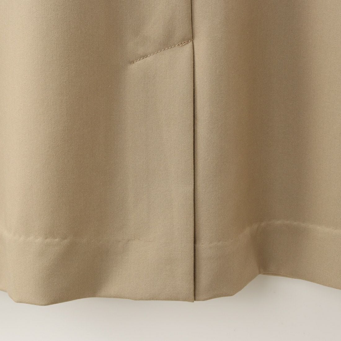 ALLUMER [アリュメール] コットンレーヨンミドルレングスジレ [8254615] 505 BEIGE