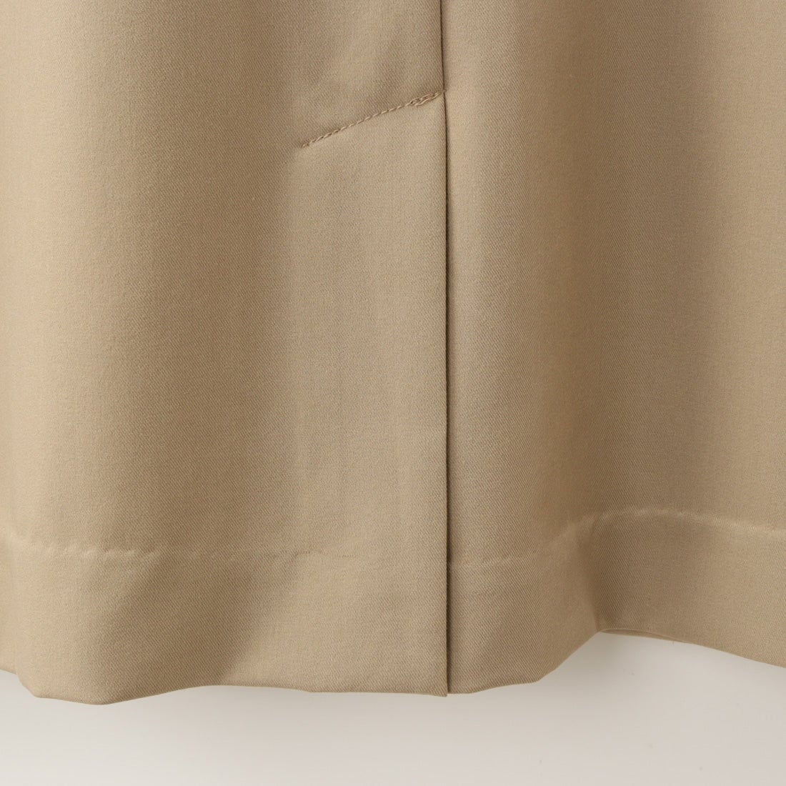 ALLUMER [アリュメール] コットンレーヨンミドルレングスジレ [8254615] 505 BEIGE