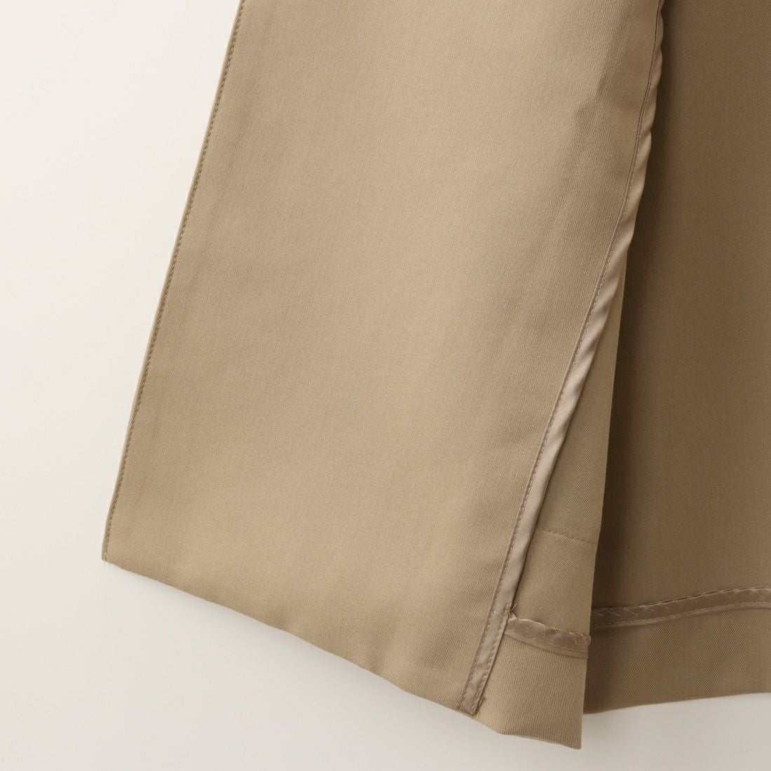 ALLUMER [アリュメール] コットンレーヨンミドルレングスジレ [8254615] 505 BEIGE