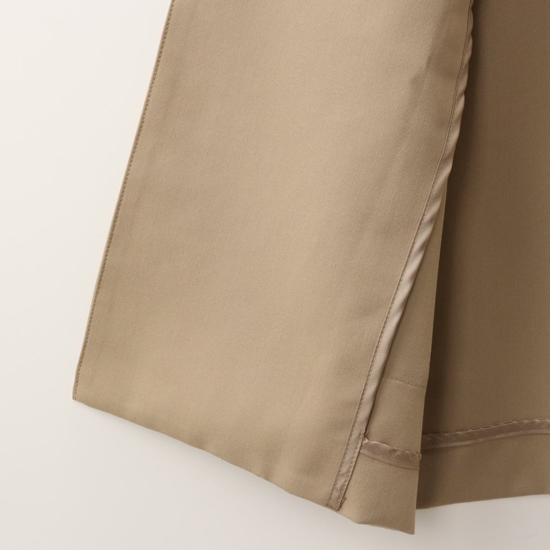 ALLUMER [アリュメール] コットンレーヨンミドルレングスジレ [8254615] 505 BEIGE