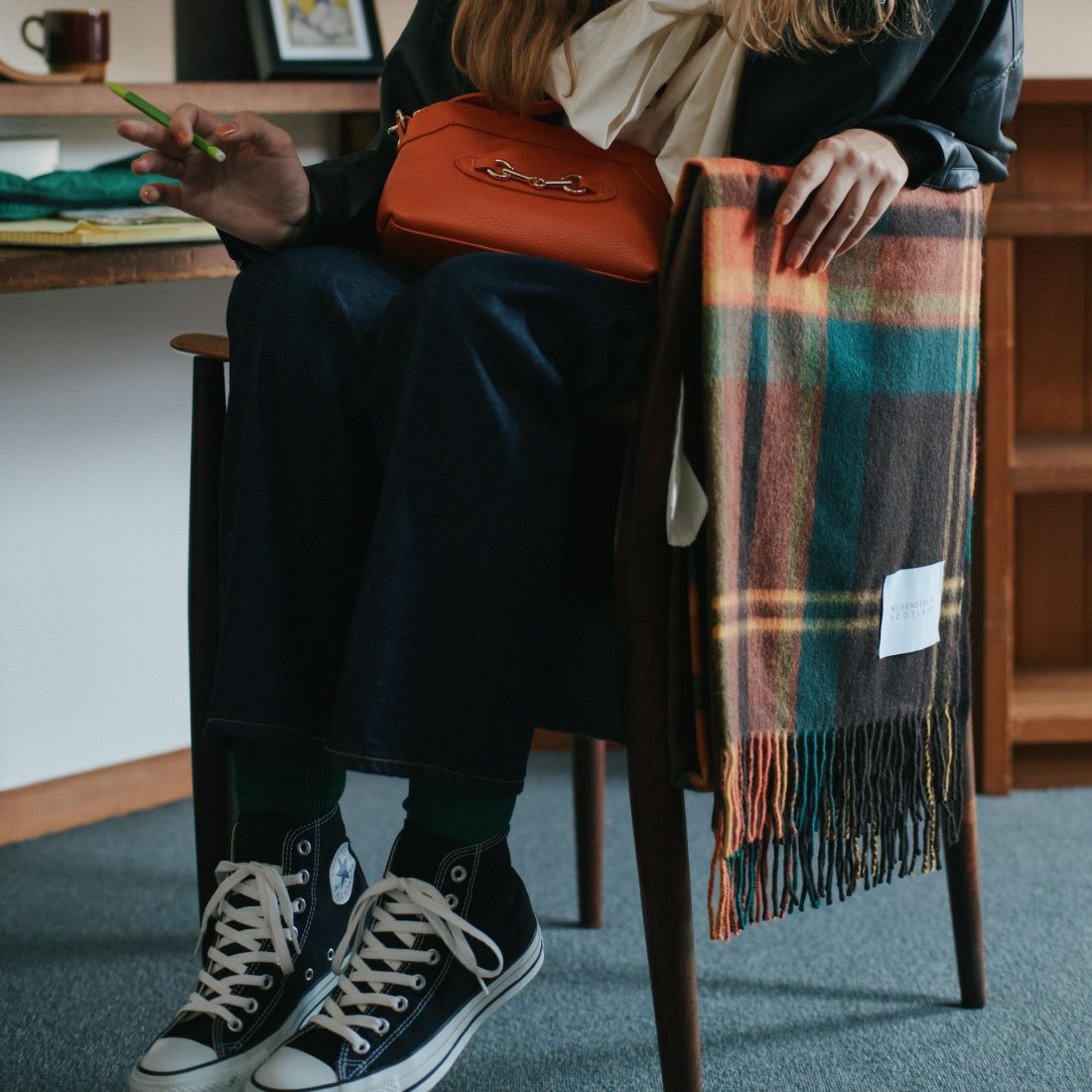 CONVERSE [コンバース] オールスターHI キャンバススニーカー [CANVAS-AS-HI] 3010 ﾌﾞﾗｯｸ