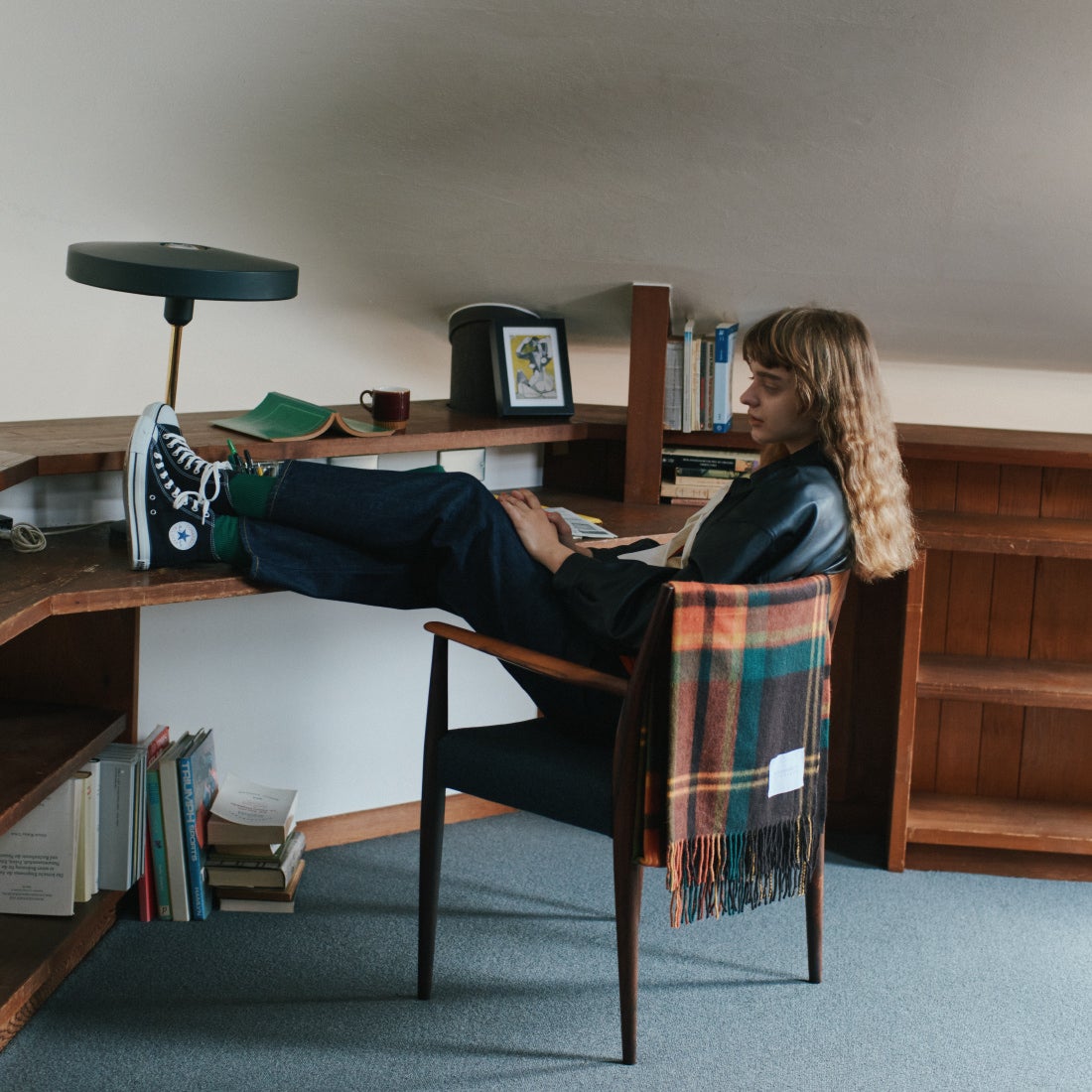 CONVERSE [コンバース] オールスターHI キャンバススニーカー [CANVAS-AS-HI] 3010 ﾌﾞﾗｯｸ