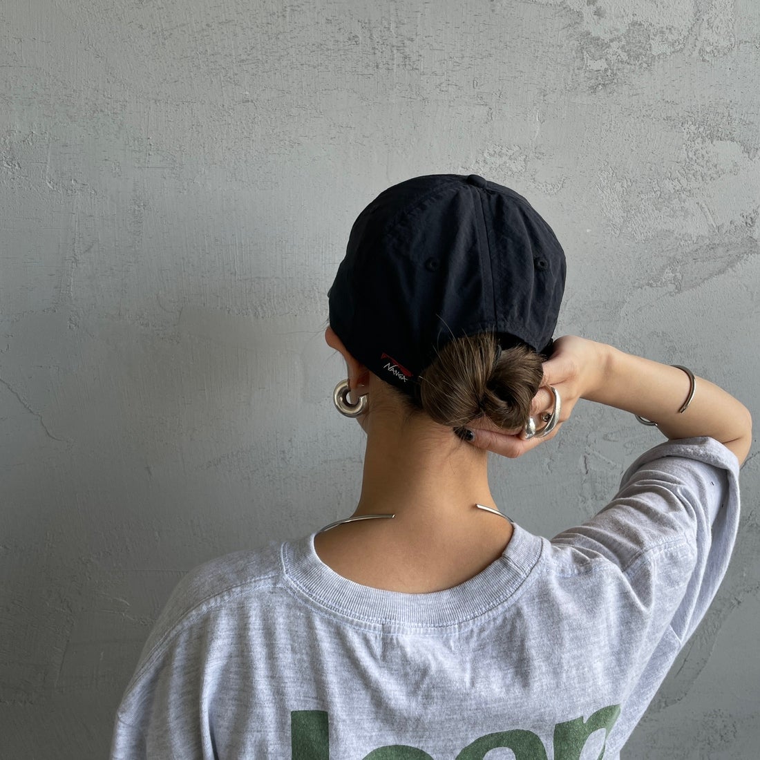 NANGA [ナンガ] ナイロンタッサーベースボールキャップ [NA2311-3B509] BLK