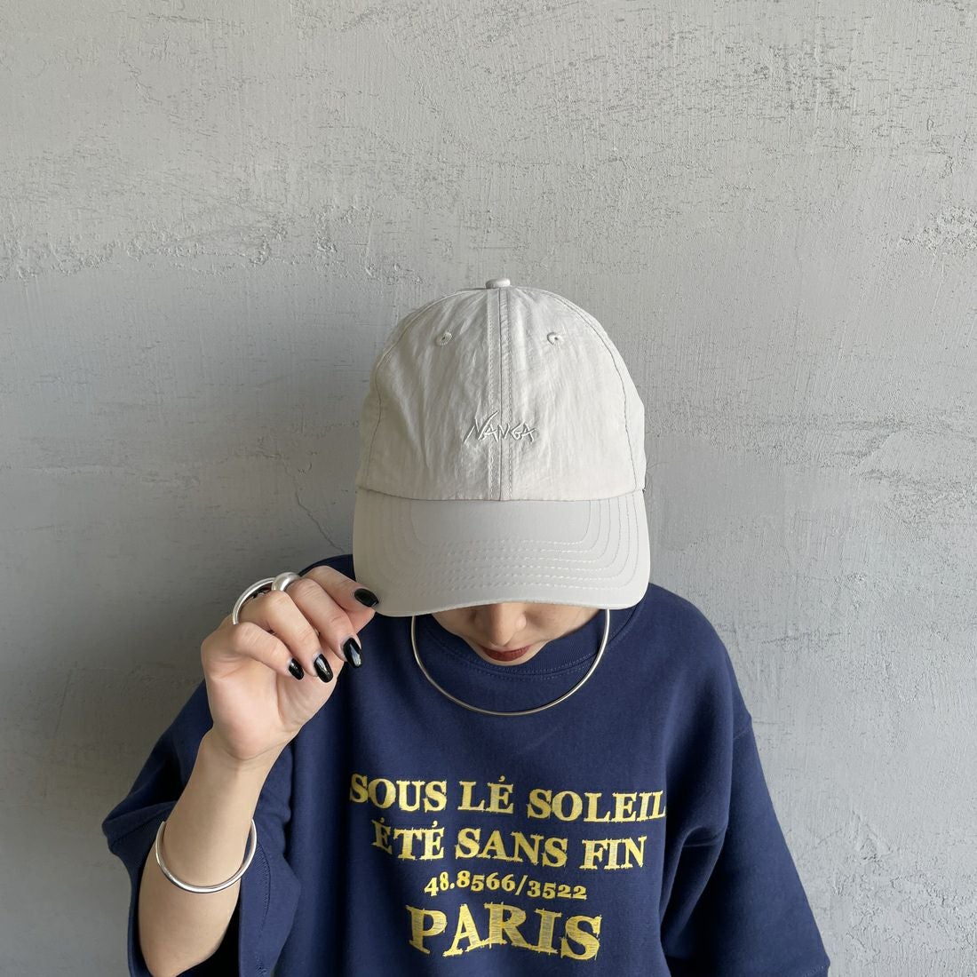 NANGA [ナンガ] ナイロンタッサーベースボールキャップ [NA2311-3B509] IVO