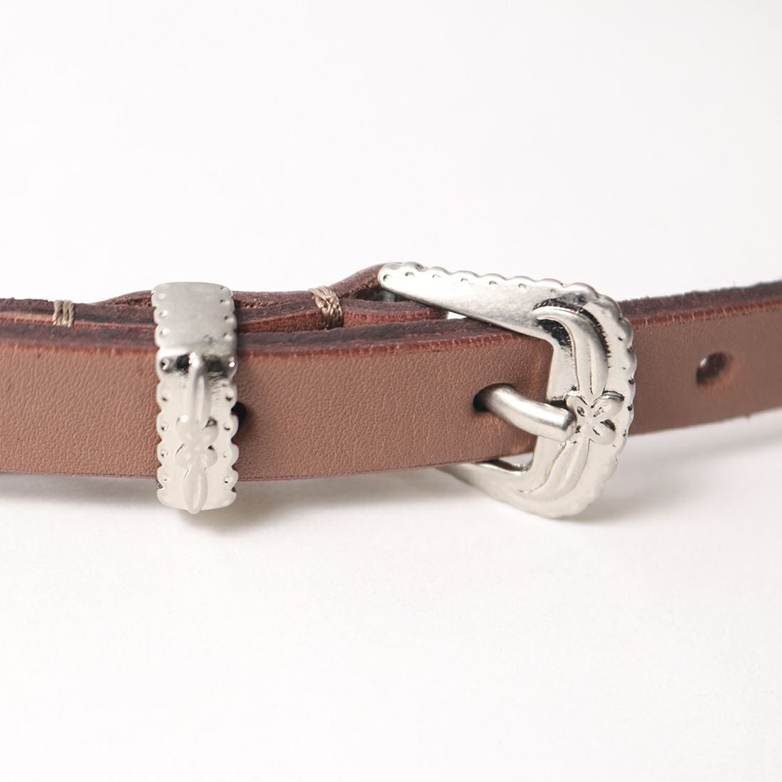 mononogu [モノノグ] mononogu[モノノグ]のウエスタンベルト [15WEST] ｵｰﾙﾄﾞﾋﾟﾝｸ