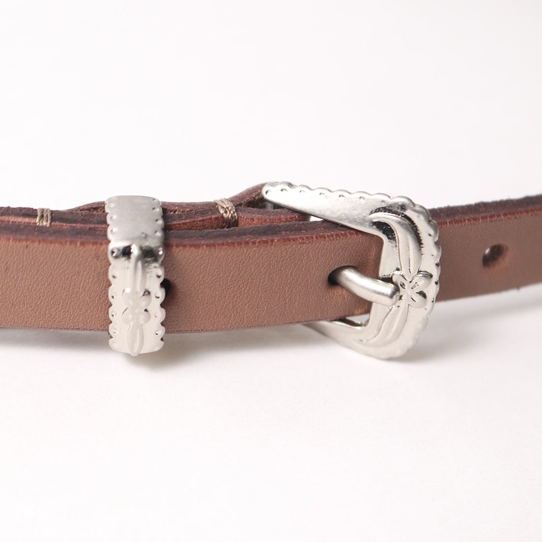 mononogu [モノノグ] mononogu[モノノグ]のウエスタンベルト [15WEST] ｵｰﾙﾄﾞﾋﾟﾝｸ