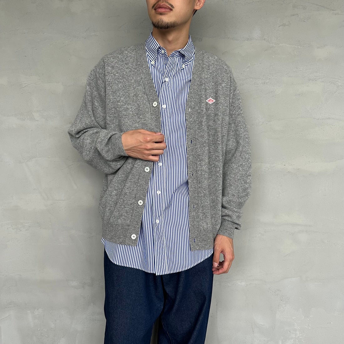 LT.GREY&&モデル身長：168cm 着用サイズ：40&&