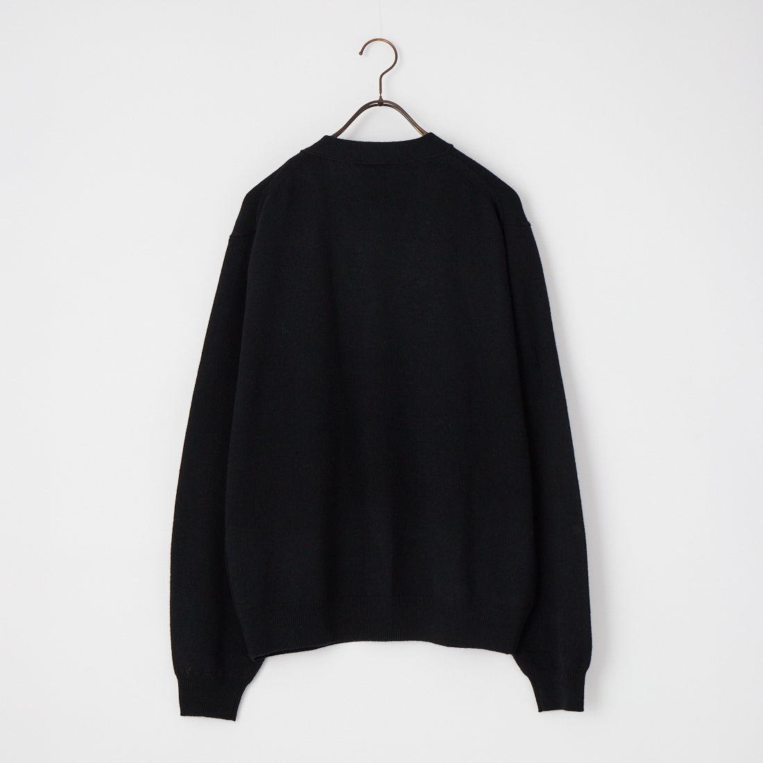 DANTON [ダントン] ラムウール Vネックカーディガン [DT-D0030LMW] BLACK