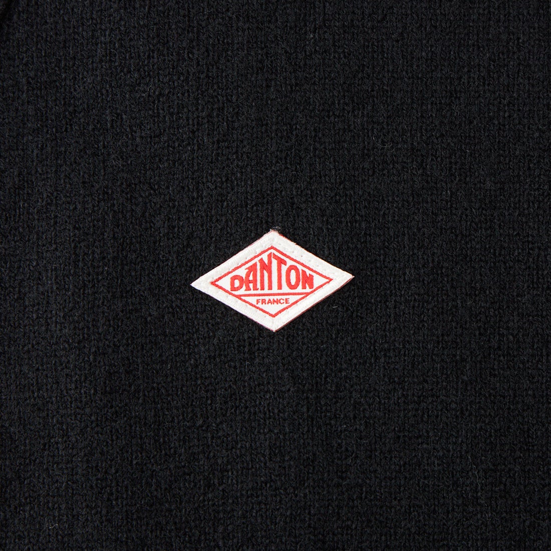 DANTON [ダントン] ラムウール Vネックカーディガン [DT-D0030LMW] BLACK