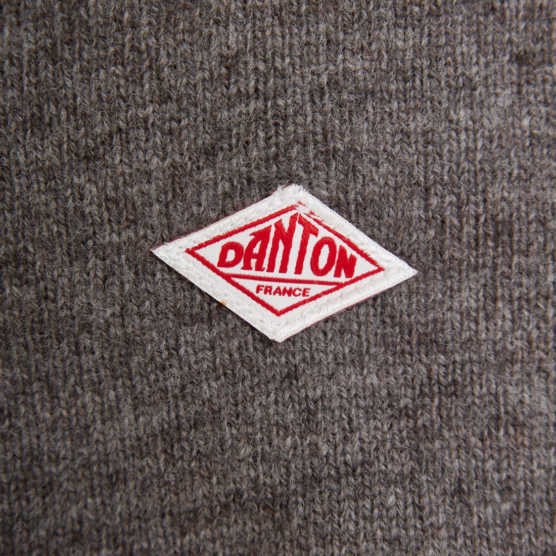 DANTON [ダントン] ラムウール Vネックカーディガン [DT-D0030LMW] TAUPE