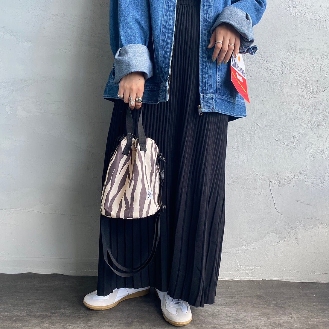 Drifter [ドリフター] ドローストリングポーチ [DFV1200] 58 D.ZEBRA