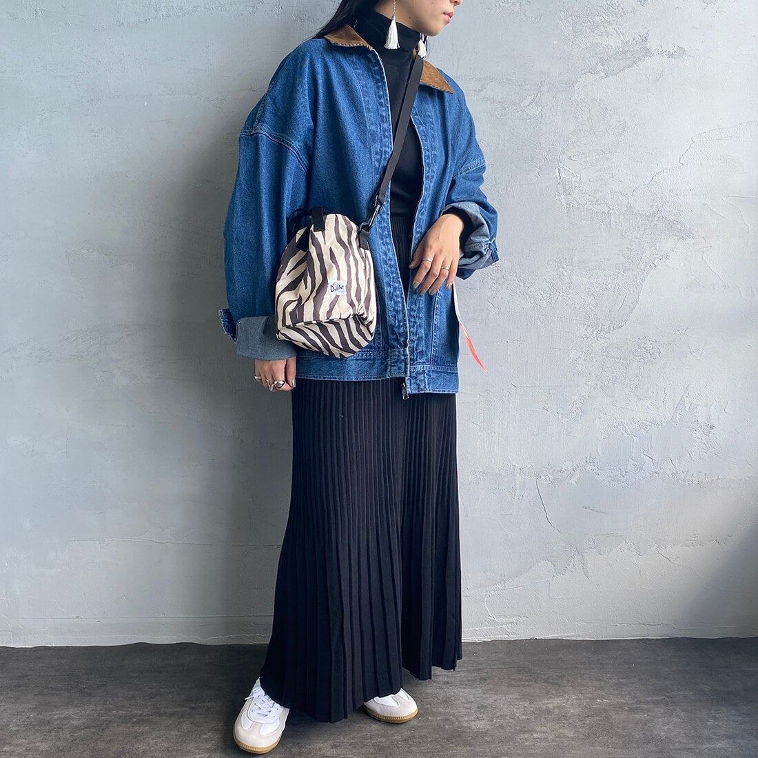 Drifter [ドリフター] ドローストリングポーチ [DFV1200] 58 D.ZEBRA