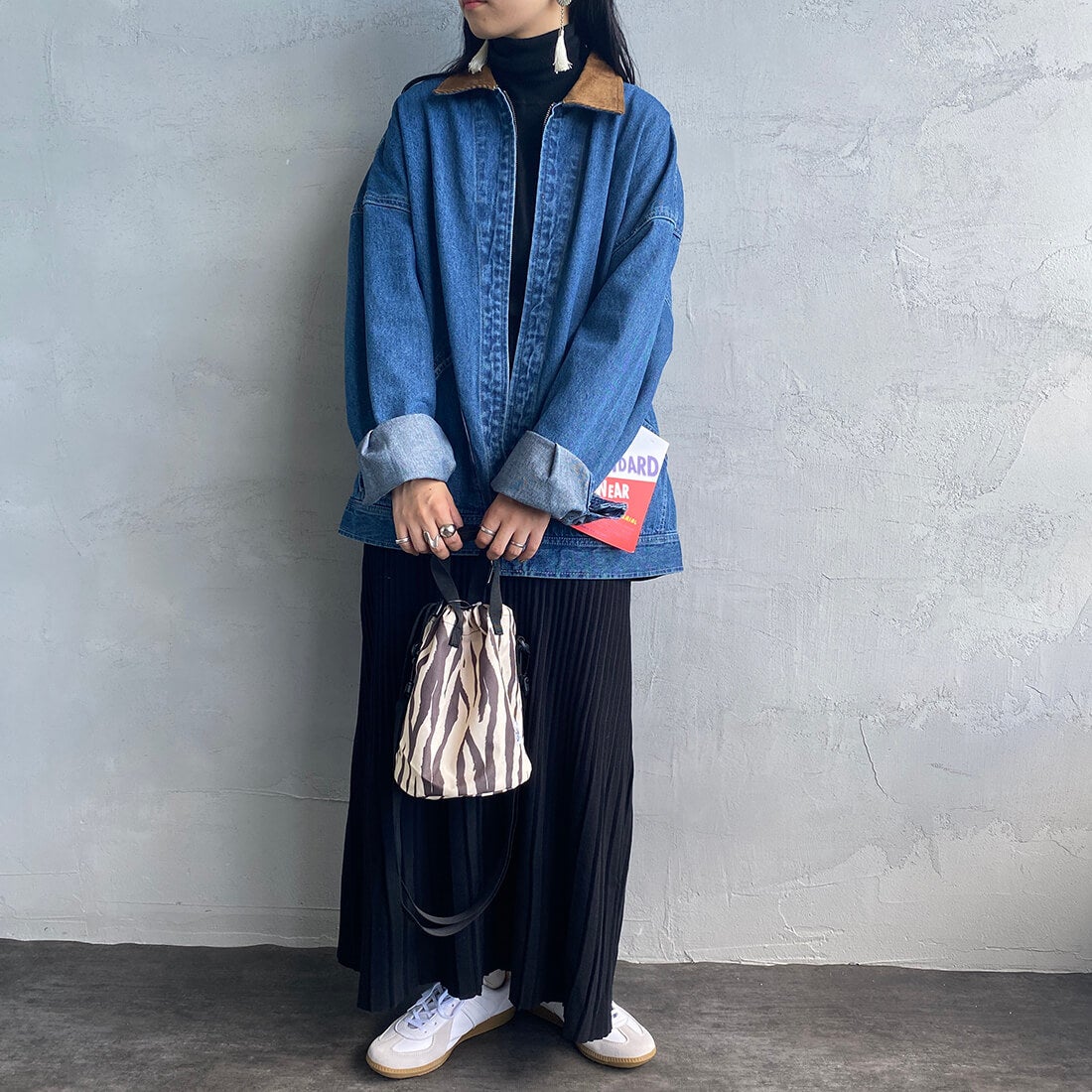 Drifter [ドリフター] ドローストリングポーチ [DFV1200] 58 D.ZEBRA