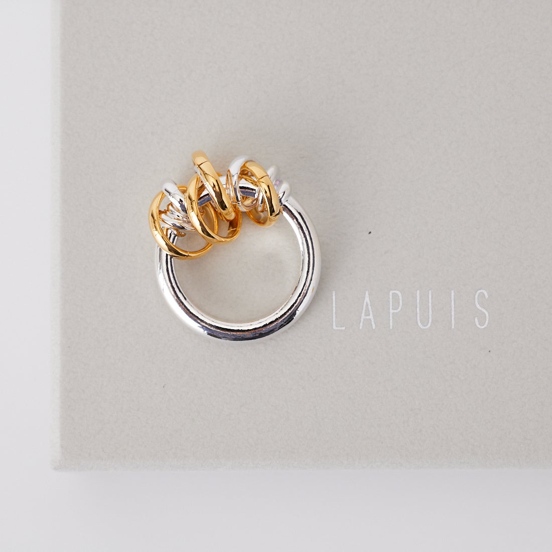 LAPUIS [ラピュイ] Coil Aroundリング [214-220115] MULTI