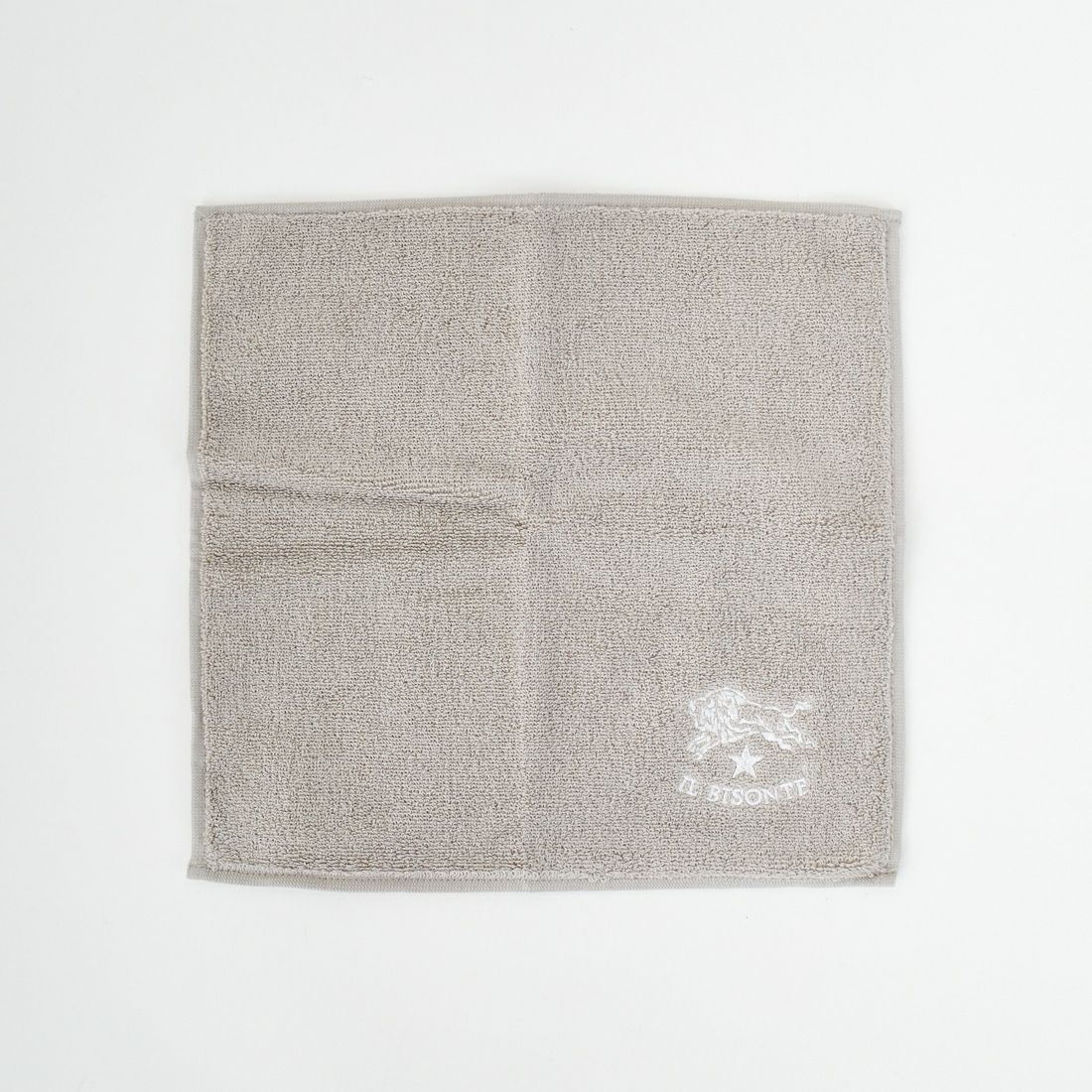 IL BISONTE [イルビゾンテ] ミニタオル [54172304198] 92 ﾗｲﾄｸﾞﾚｰ