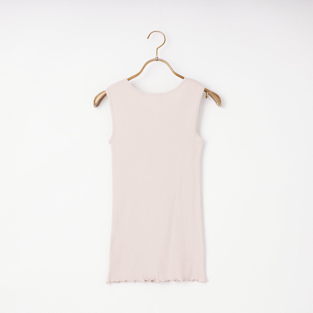 tumugu: [ツムグ] コットンノヴァテレコタンクトップ [TC20101] 41 PALE PI