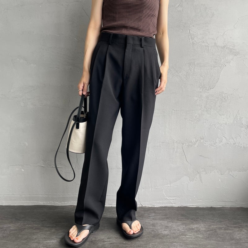 THE SHINZONE」 チノパンツ 36 ネイビー レディース SHINZONE（シンゾーン） クライスラーパンツ 22SMSPA08 /  スラックス 2タック フォーマル レディース THE SHINZONE シンゾーン　クライスラーパンツ　ネイビー　p0