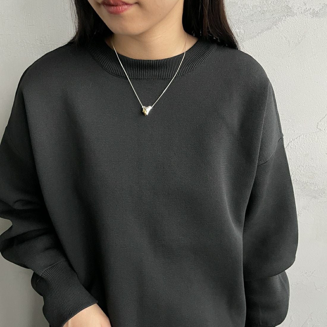 LAPUIS [ラピュイ] Coil Heartネックレス [233-220121] ﾏﾙﾁ