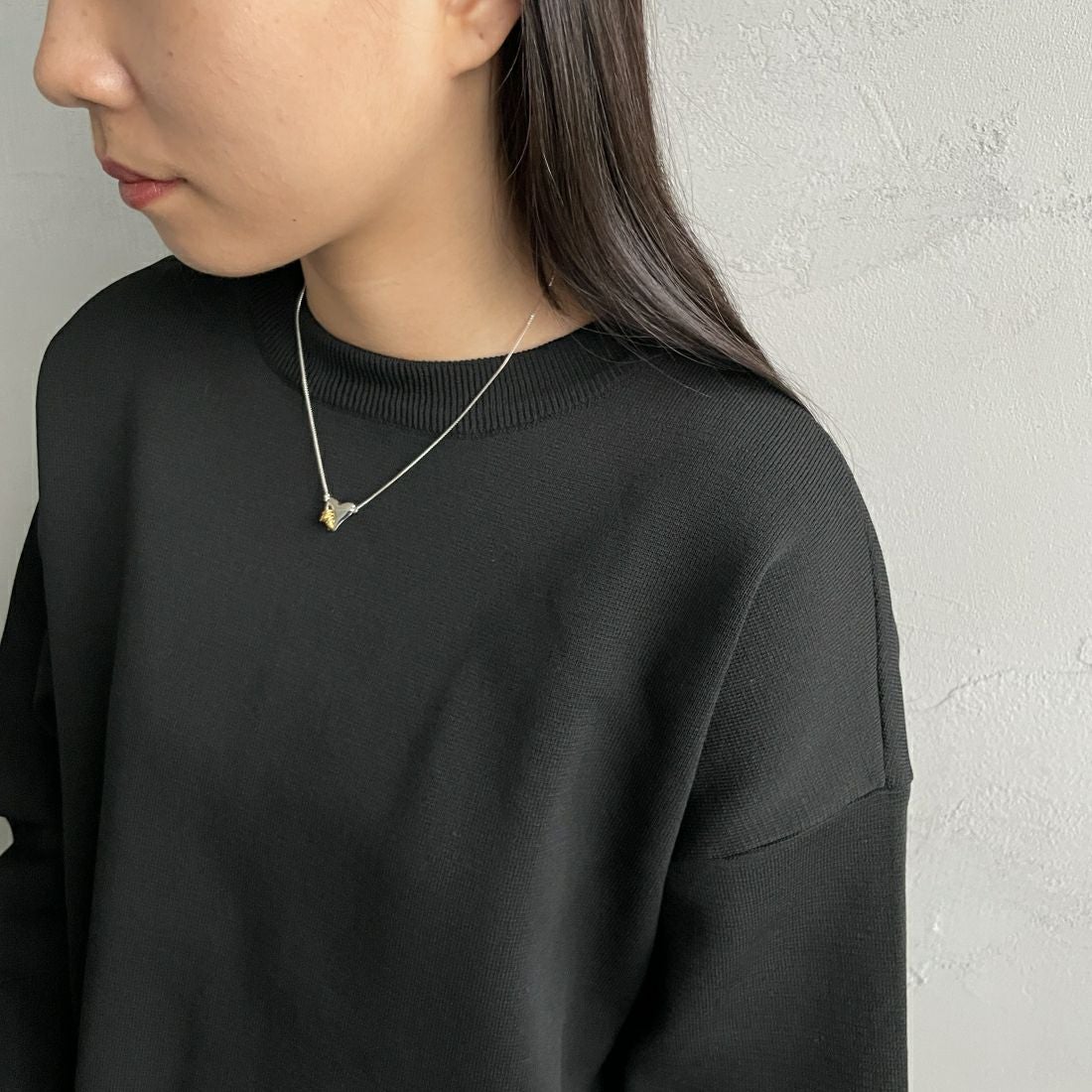 LAPUIS [ラピュイ] Coil Heartネックレス [233-220121] ﾏﾙﾁ