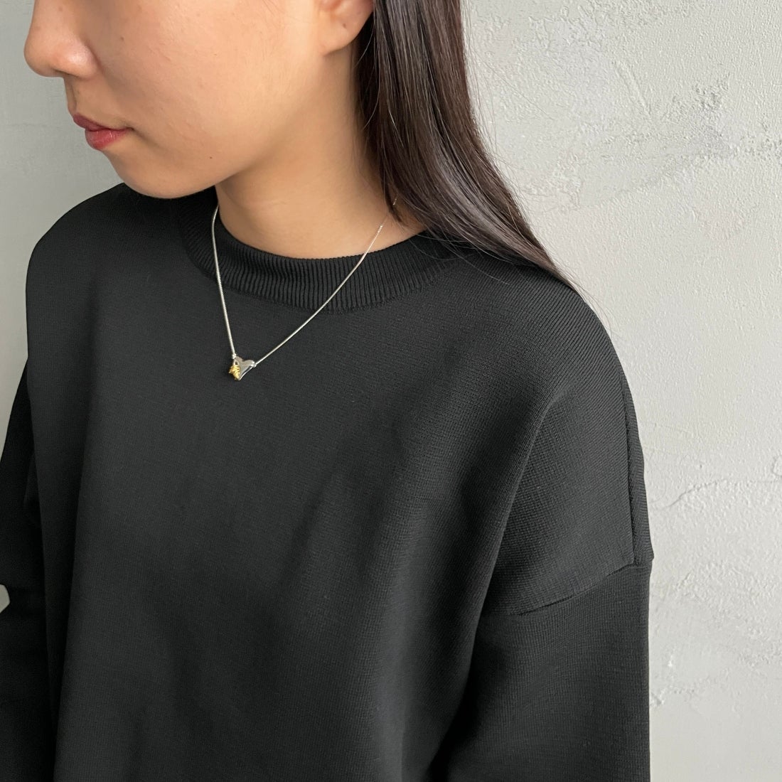 LAPUIS [ラピュイ] Coil Heartネックレス [233-220121] ﾏﾙﾁ