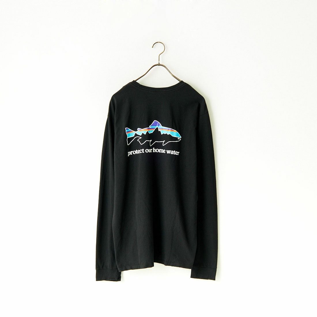 patagonia [パタゴニア] メンズ ロングスリーブ ホームウォータートラウト レスポンシビリティー [37574] BLK