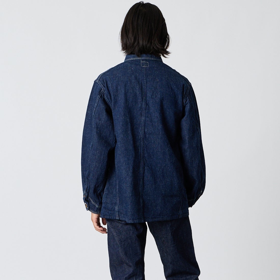 orSlow [オアスロウ] 1940S デニムカバーオール [01-6150] 81 ONEWASH &&モデル身長：175cm 着用サイズ：2&&
