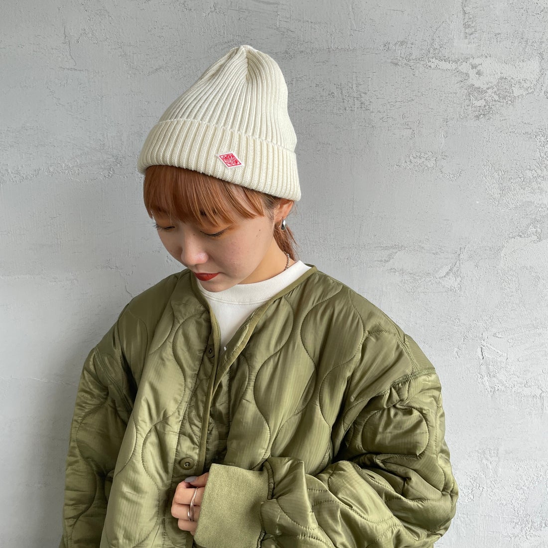 DANTON [ダントン] リブニットキャップ [DT-H0234BLG]｜ジーンズ