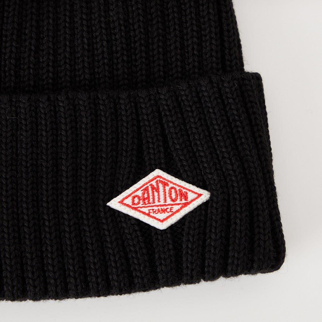 DANTON [ダントン] リブニットキャップ [DT-H0234BLG] BLACK