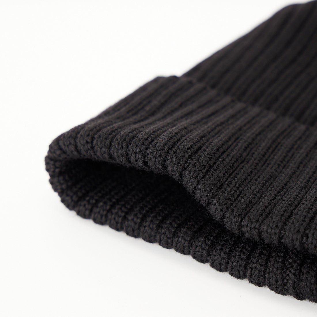 DANTON [ダントン] リブニットキャップ [DT-H0234BLG] BLACK