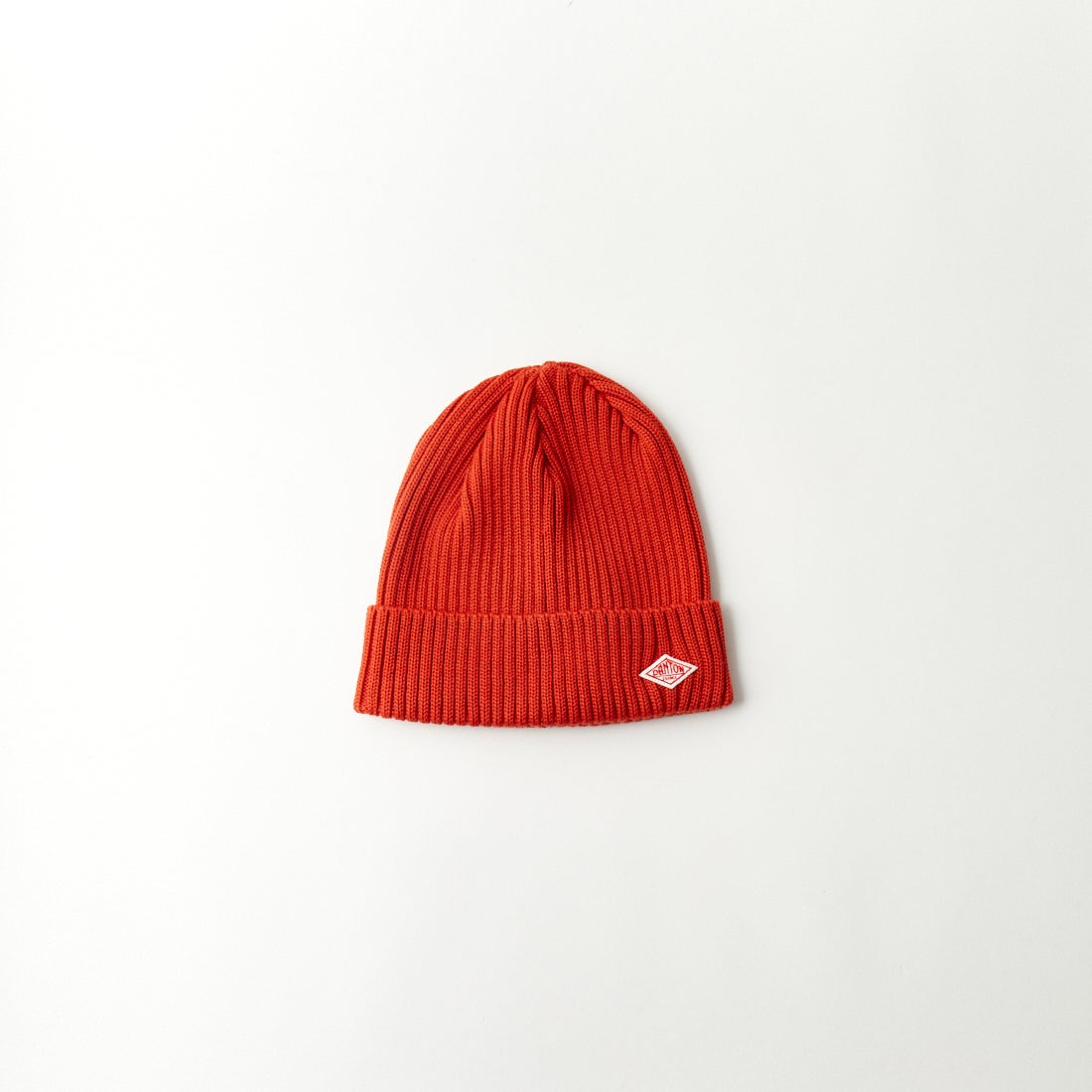 DANTON [ダントン] リブニットキャップ [DT-H0234BLG] APRICOT